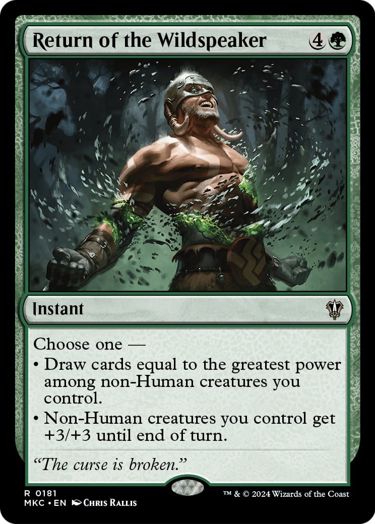 Return of the Wildspeaker - Image 1