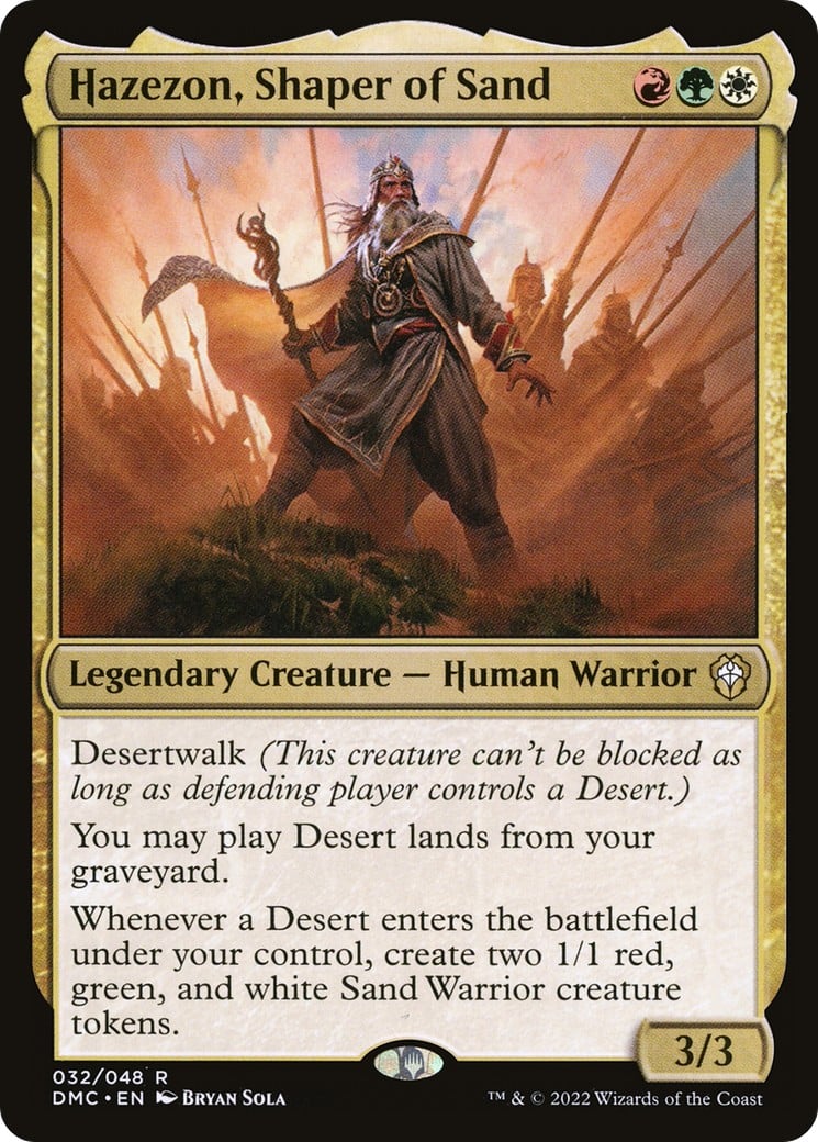 Hazezon, Shaper of Sand - Image 1