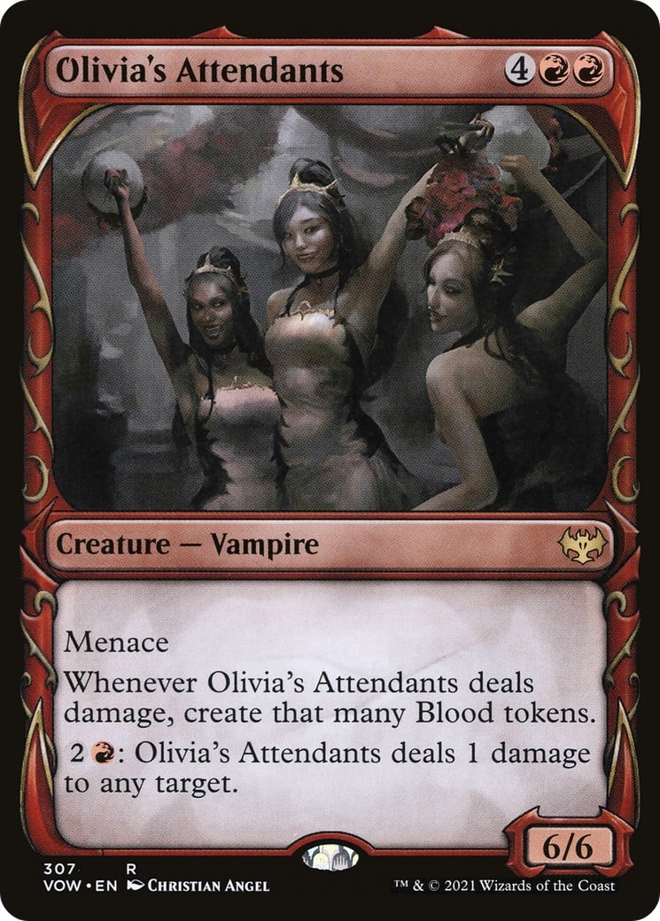 Olivia's Attendants - Image 1