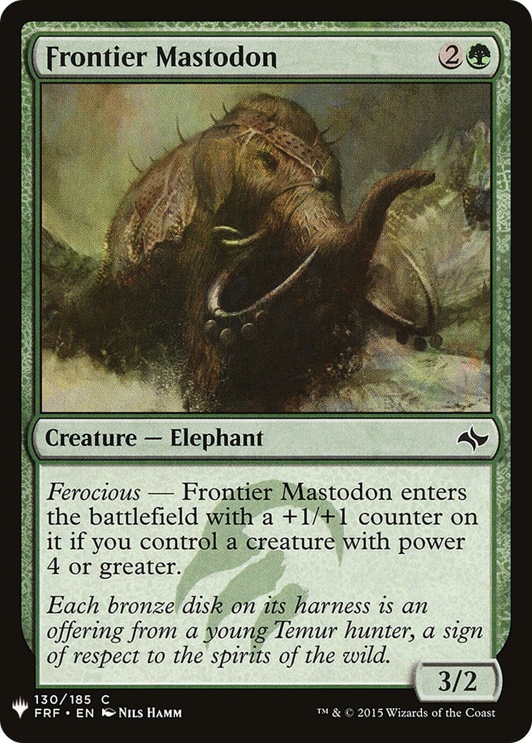 Frontier Mastodon - Image 1