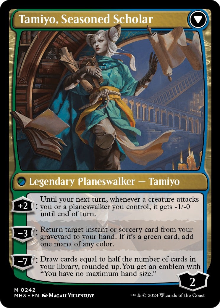 Tamiyo, Inquisitive Student // Tamiyo, Seasoned Scholar thumbnail 2