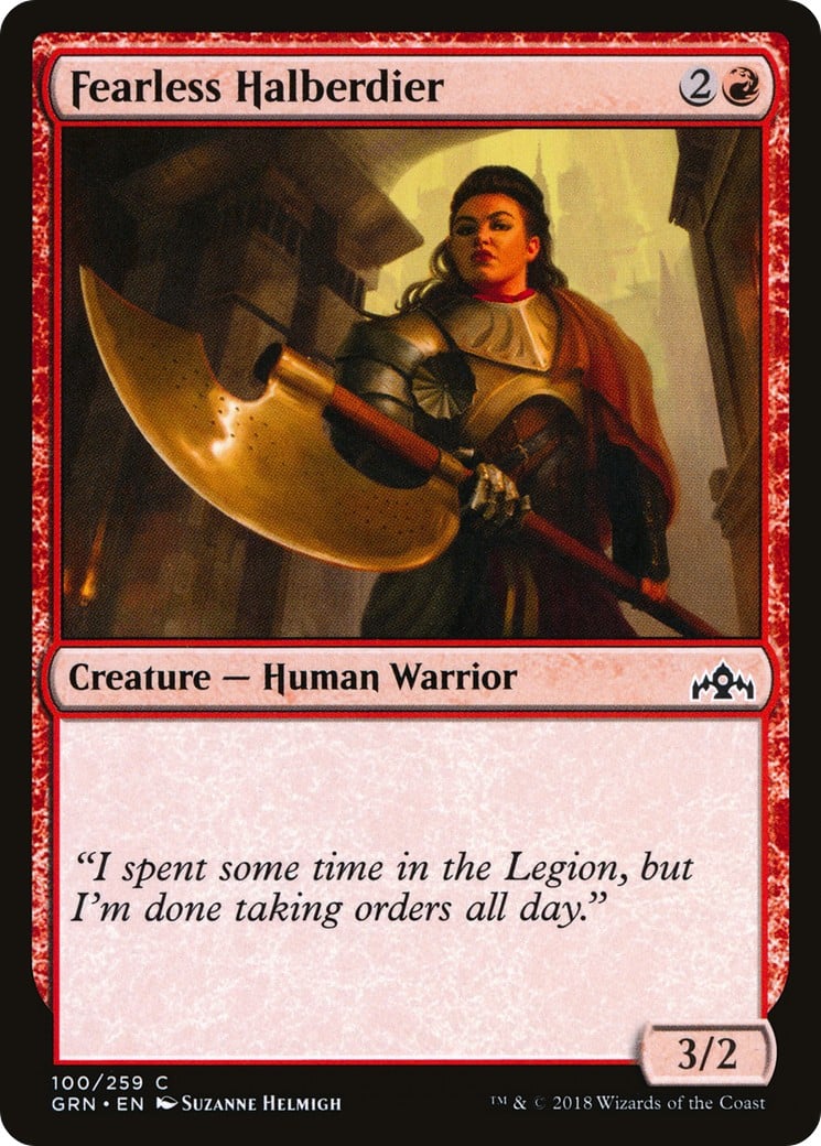 Fearless Halberdier - Image 1