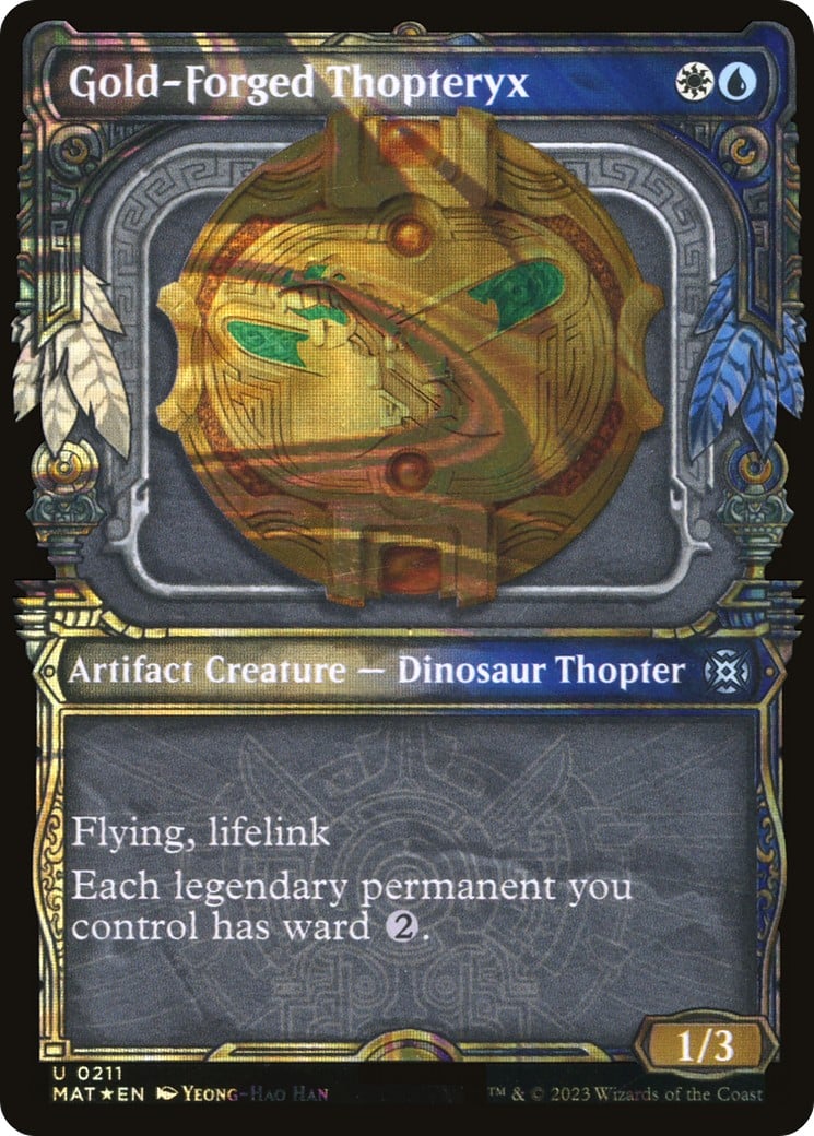 Gold-Forged Thopteryx - Image 1