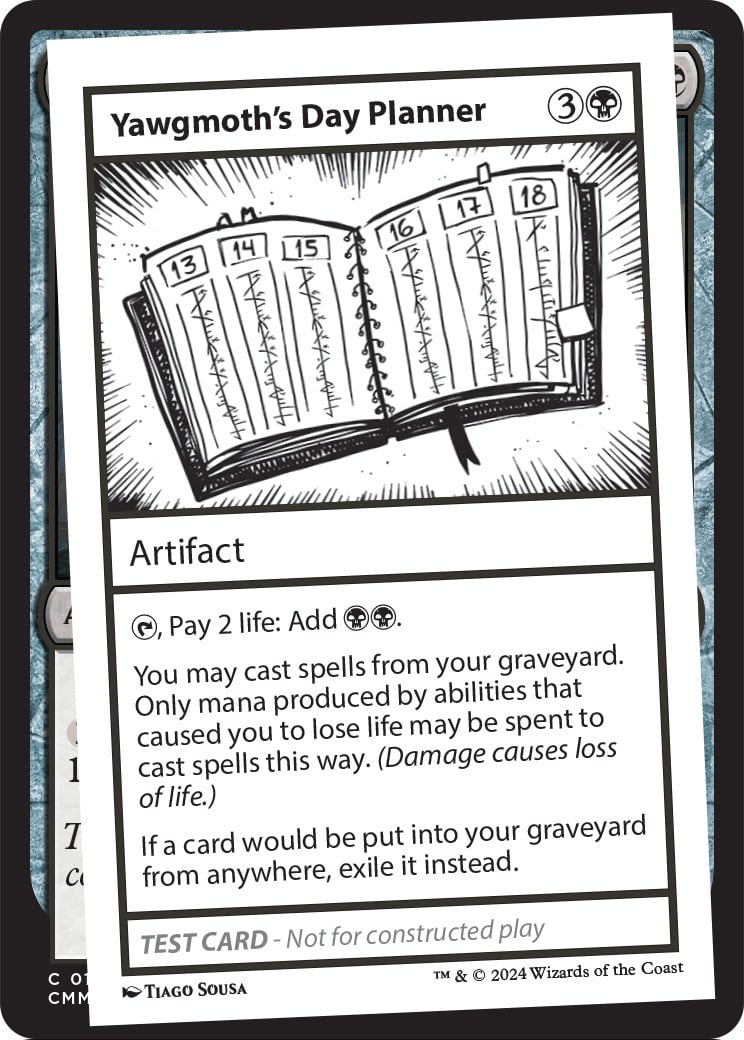 Yawgmoth's Day Planner - Image 1