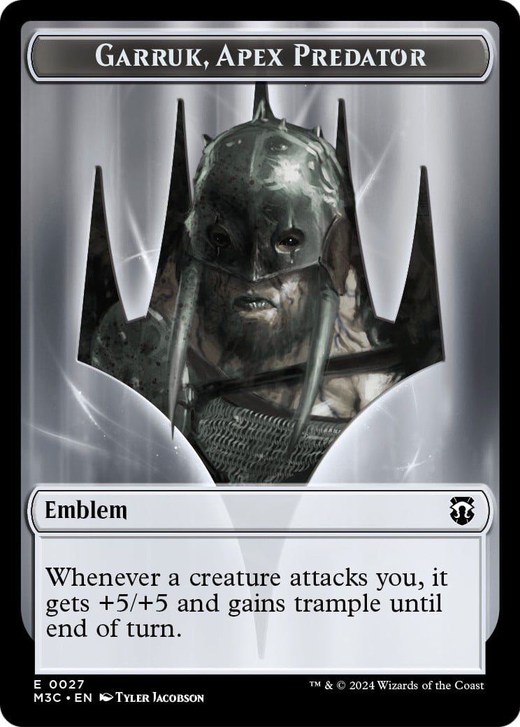 Garruk, Apex Predator Emblem - Image 1