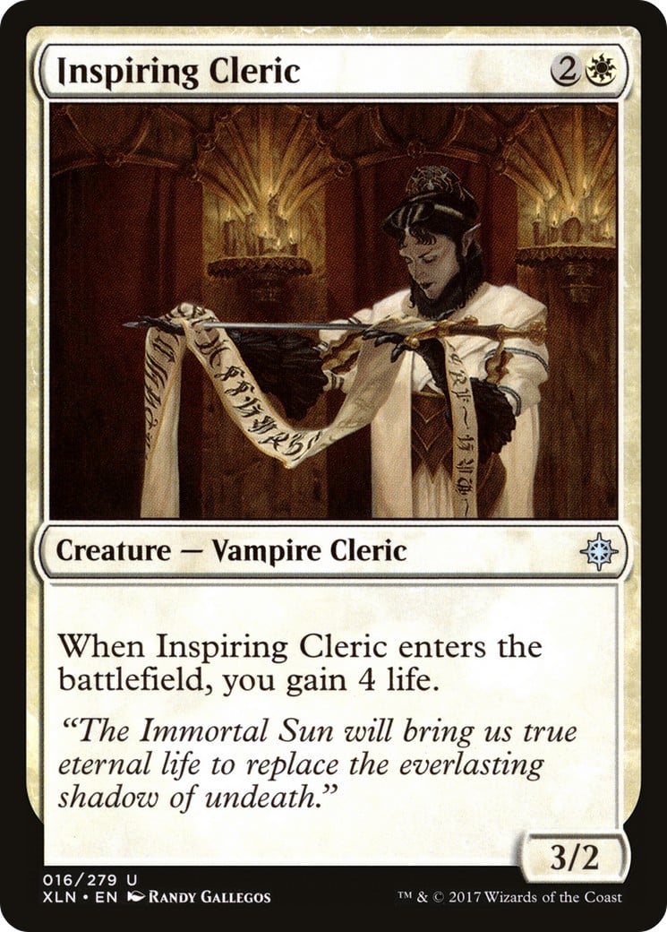 Inspiring Cleric - Image 1