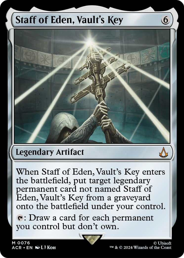 Staff of Eden, Vault's Key - Image 1
