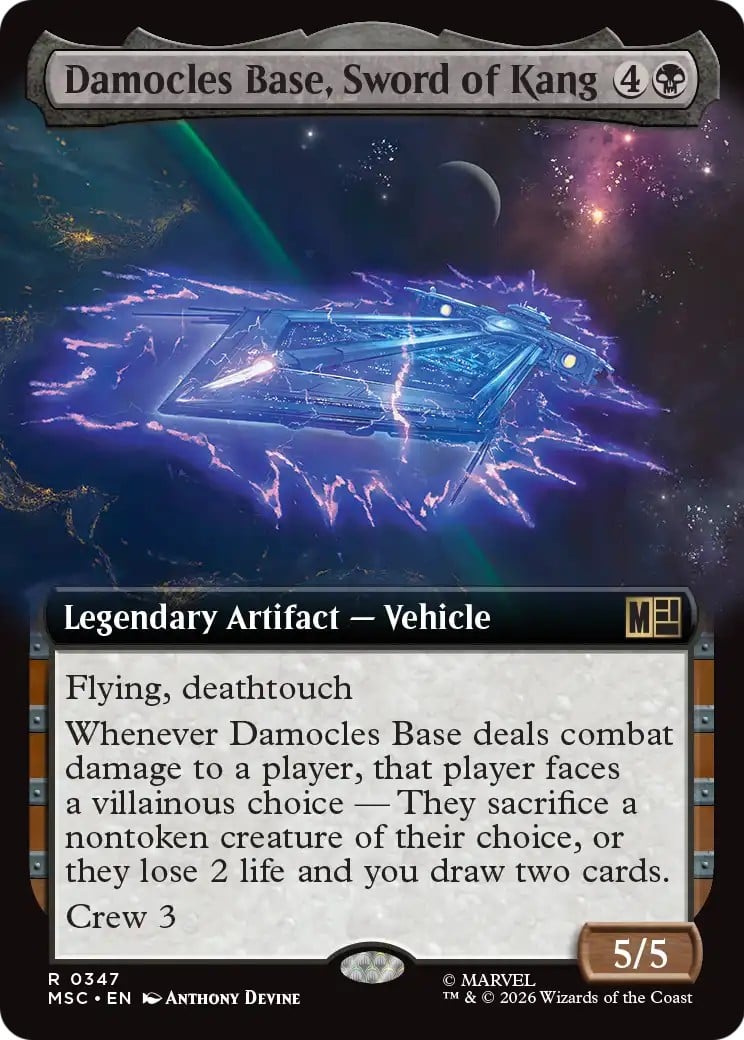 Damocles Base, Sword of Kang - Image 1