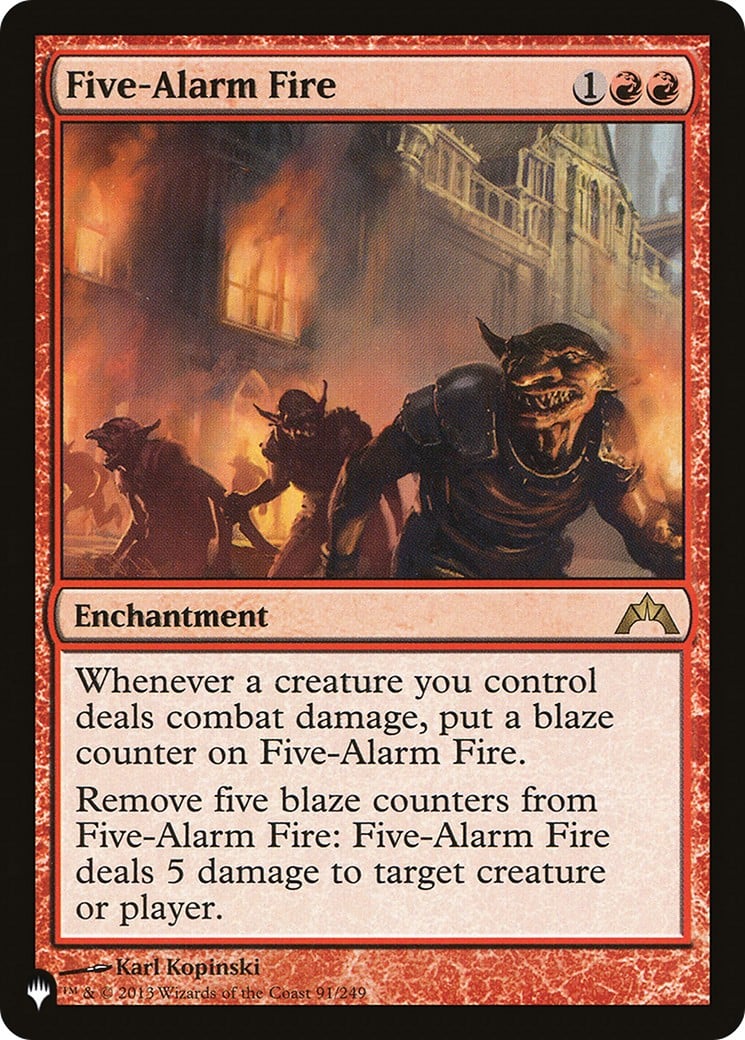 Five-Alarm Fire - Image 1