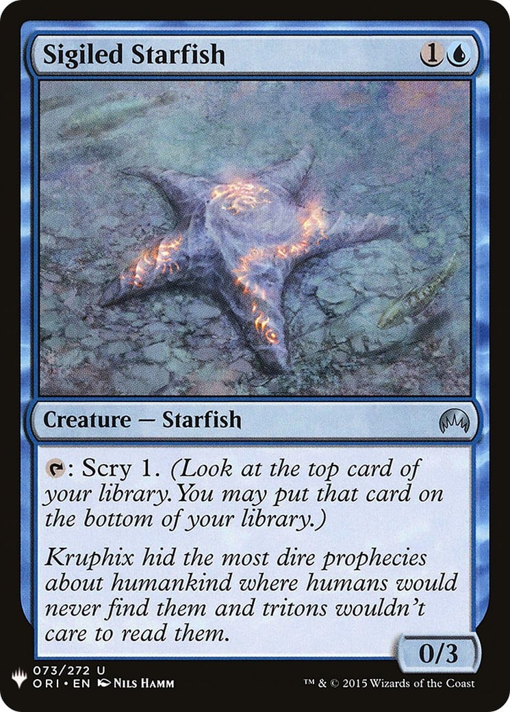 Sigiled Starfish - Image 1