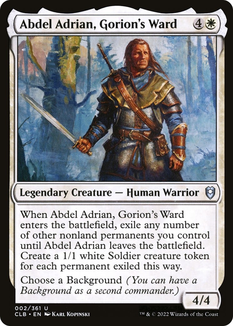 Abdel Adrian, Gorion's Ward - Image 1