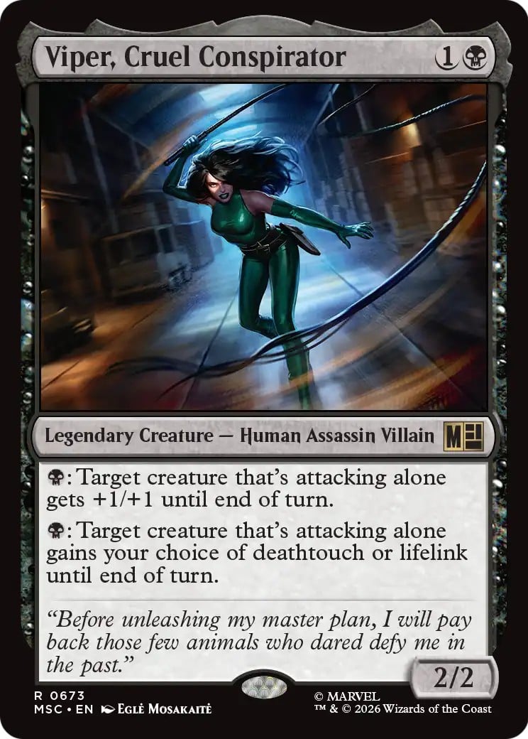 Viper, Cruel Conspirator - Image 1
