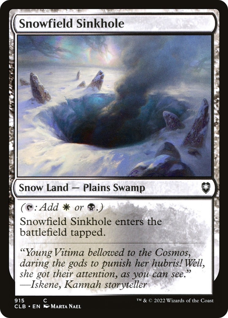 Snowfield Sinkhole - Image 1