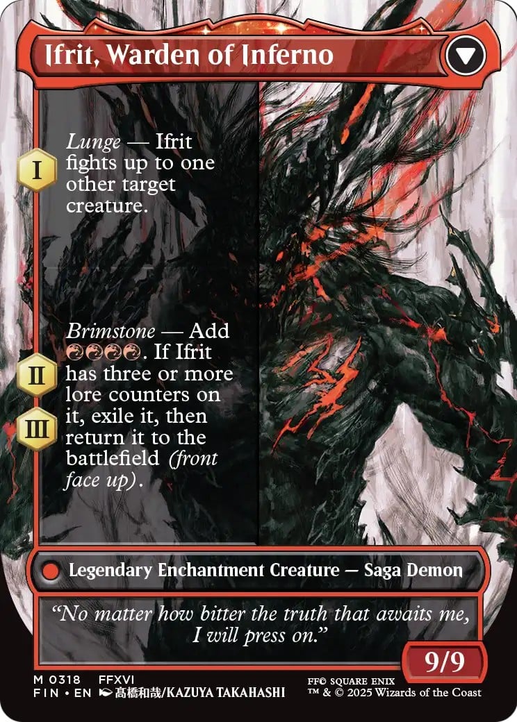 Clive, Ifrit's Dominant // Ifrit, Warden of Inferno thumbnail 2