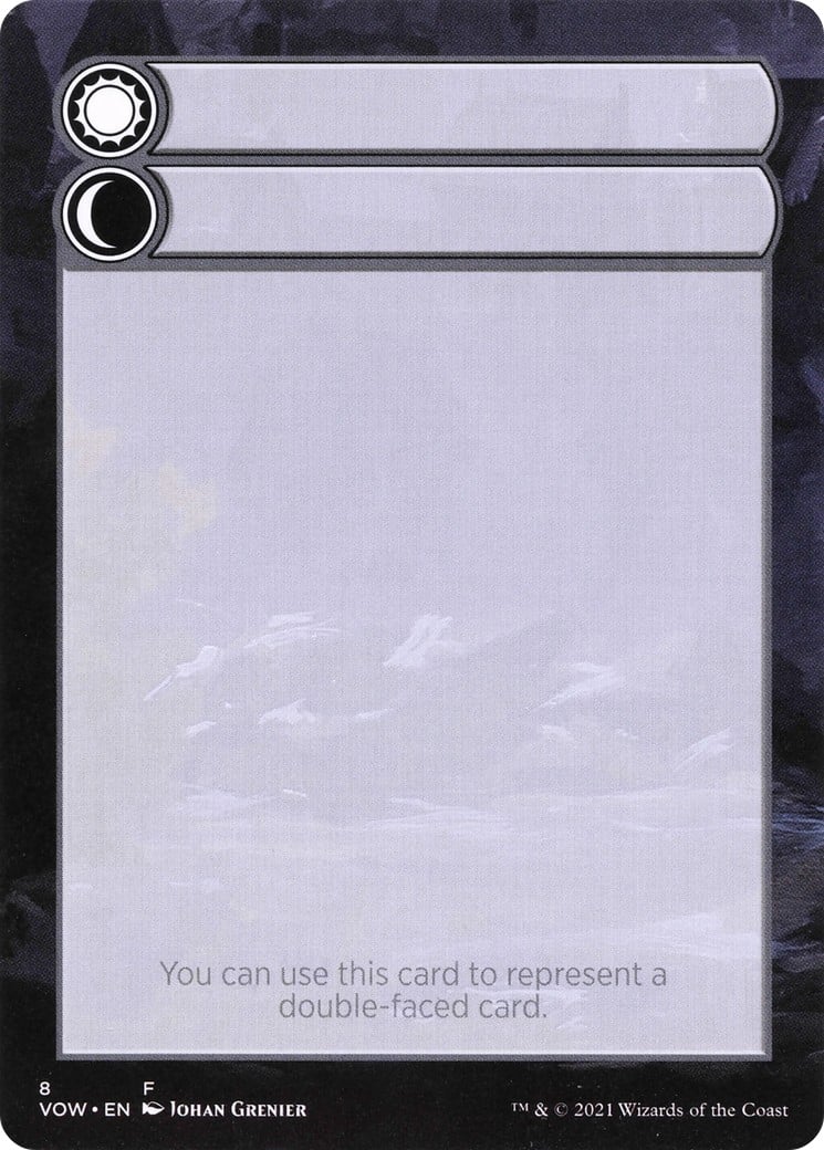 Double-Faced Substitute Card - Image 1