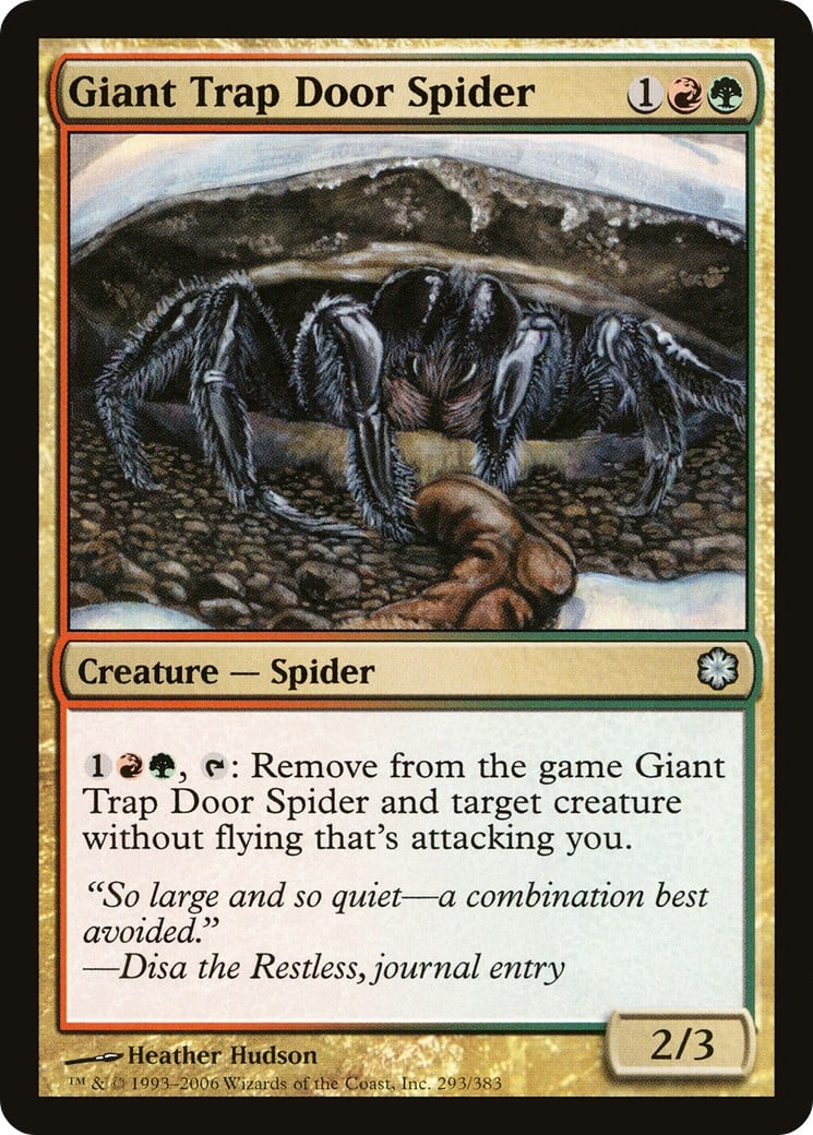 Giant Trap Door Spider - Image 1