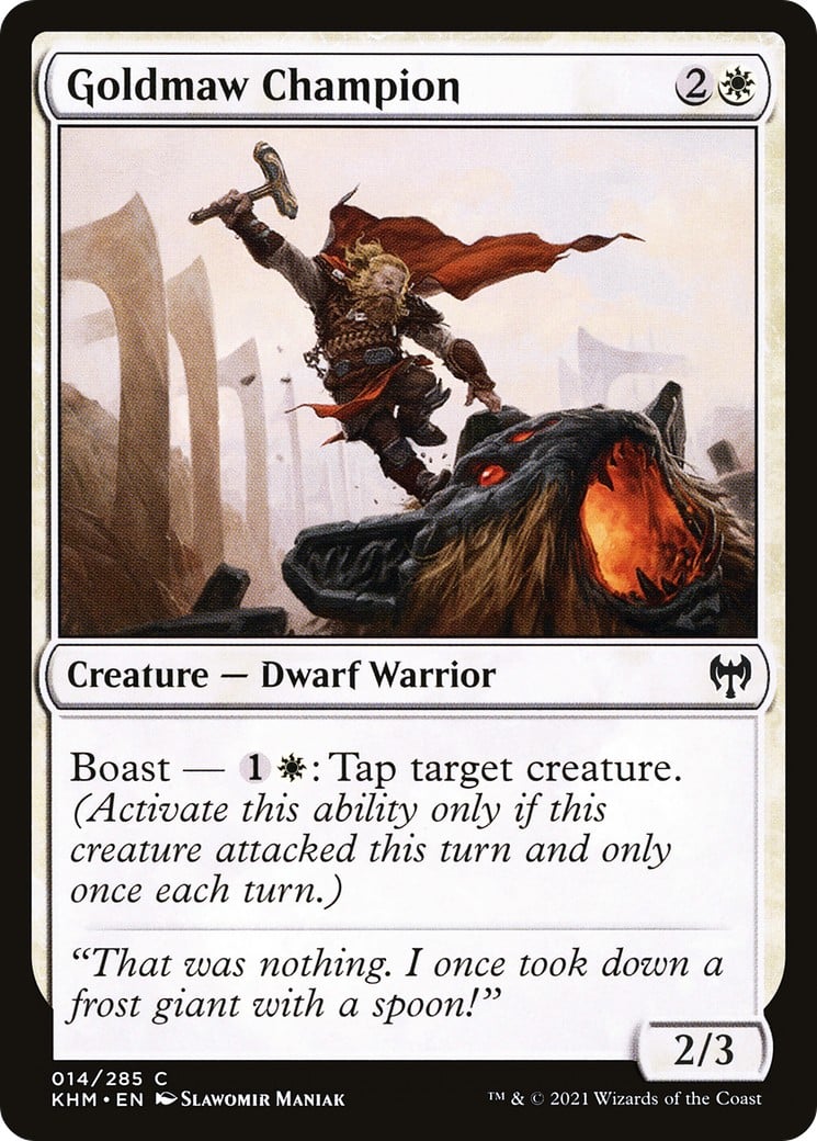 Goldmaw Champion - Image 1