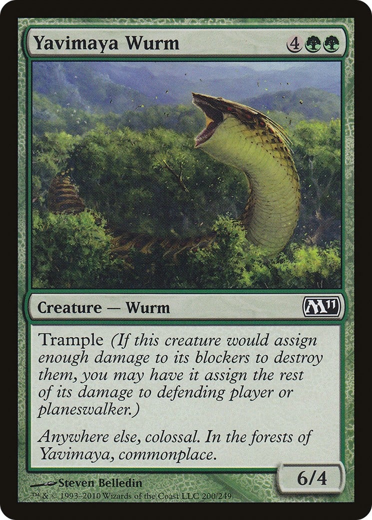 Yavimaya Wurm - Image 1