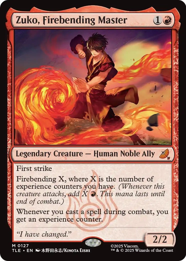 Zuko, Firebending Master - Image 1