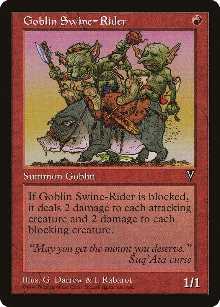 Goblin Swine-Rider - Image 1