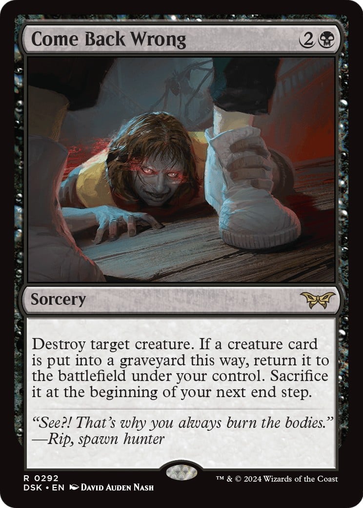 Come Back Wrong - Image 1