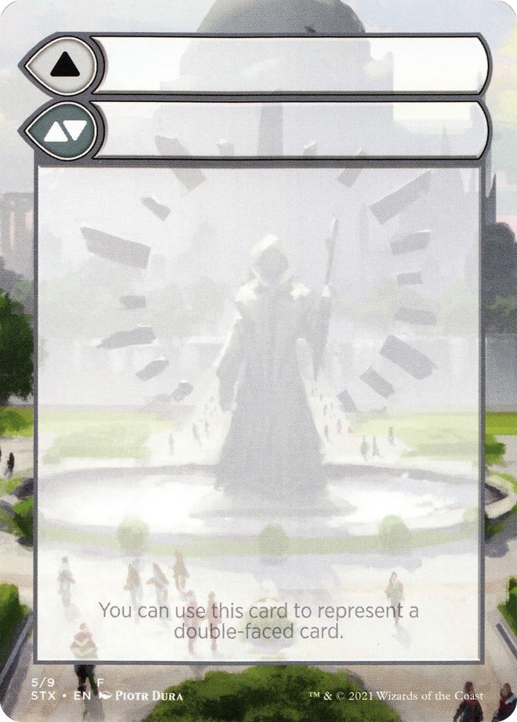 Double-Faced Substitute Card - Image 1