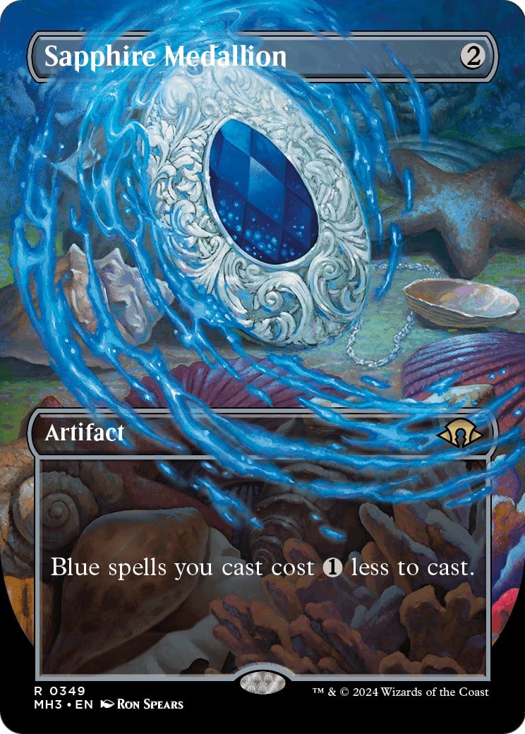 Sapphire Medallion - Image 1
