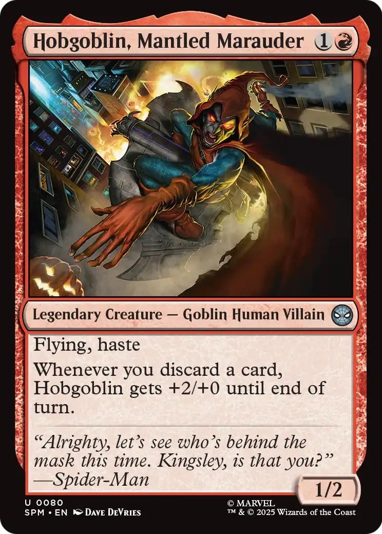 Hobgoblin, Mantled Marauder - Image 1