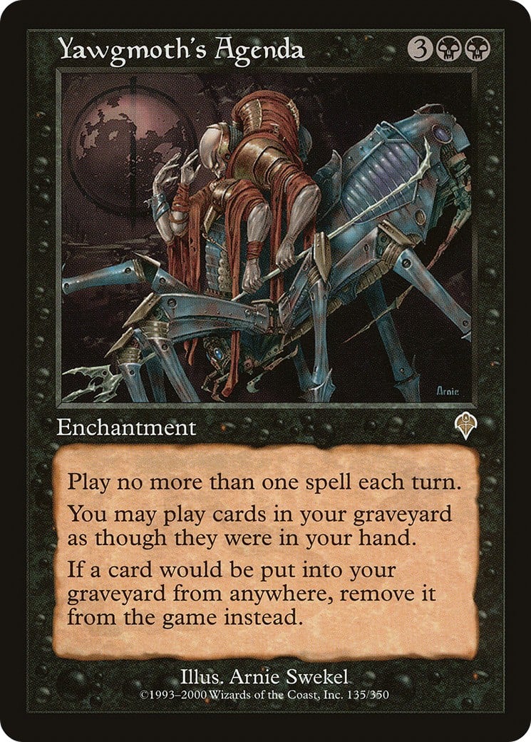 Yawgmoth's Agenda - Image 1