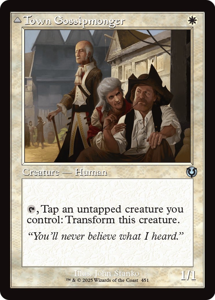 Town Gossipmonger // Incited Rabble - Image 1