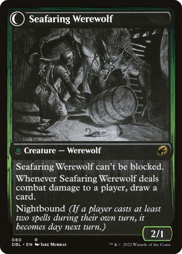 Suspicious Stowaway // Seafaring Werewolf thumbnail 2