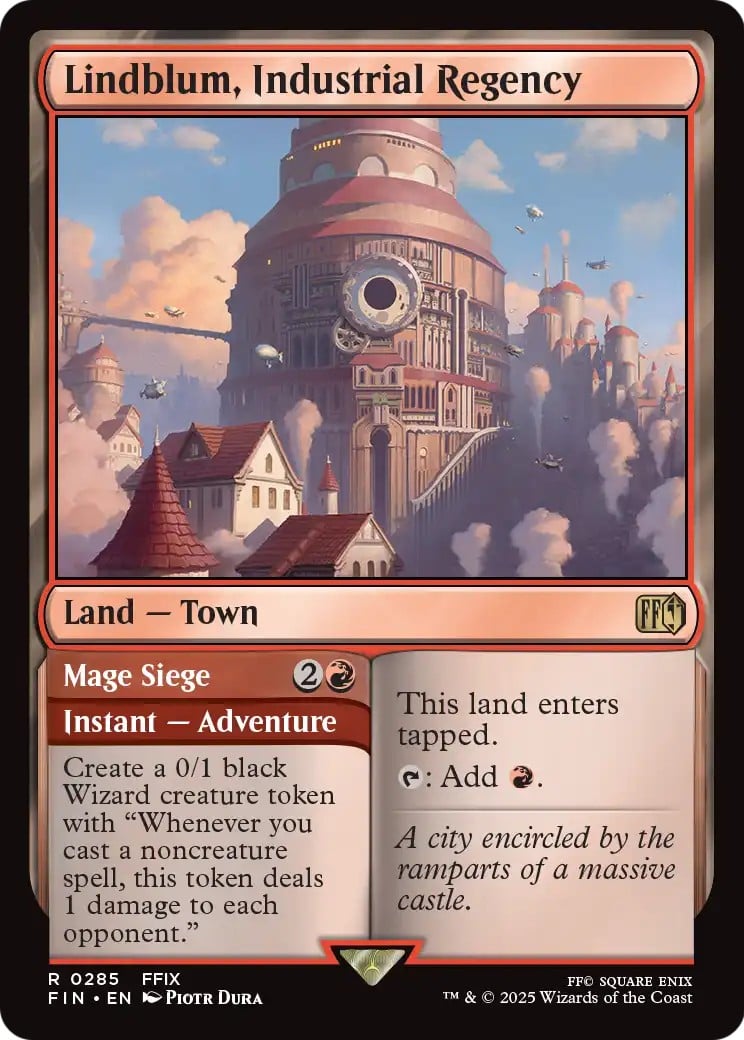 Lindblum, Industrial Regency // Mage Siege - Image 1