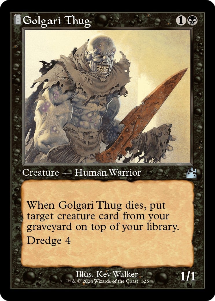 Golgari Thug - Image 1