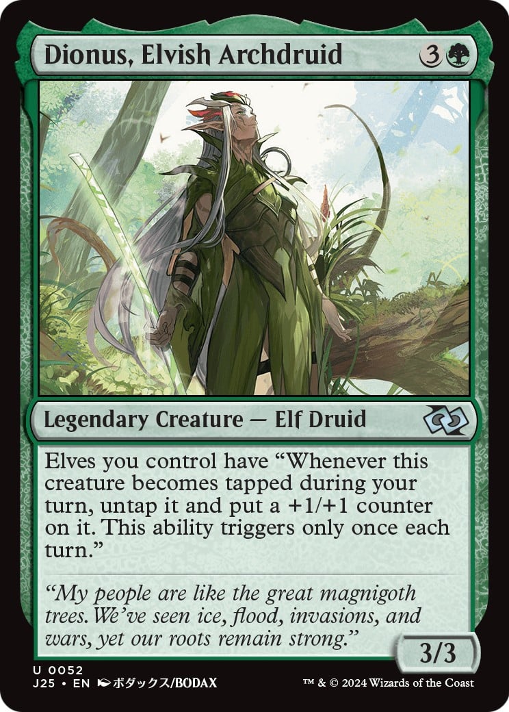 Dionus, Elvish Archdruid - Image 1