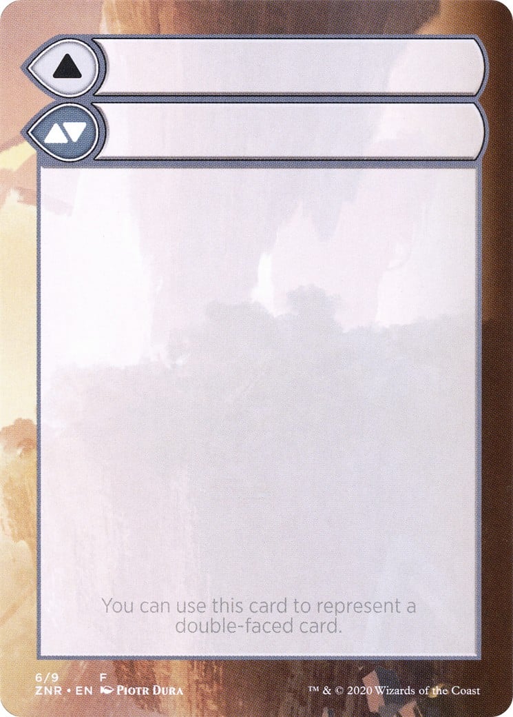 Double-Faced Substitute Card - Image 1