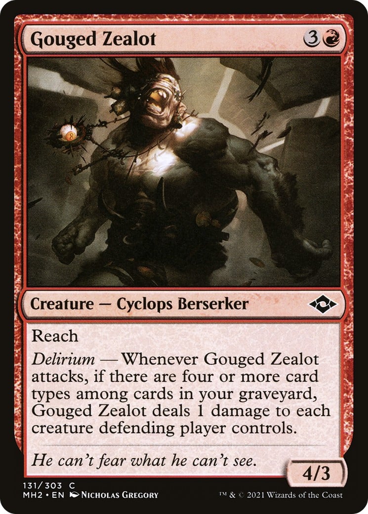Gouged Zealot - Image 1