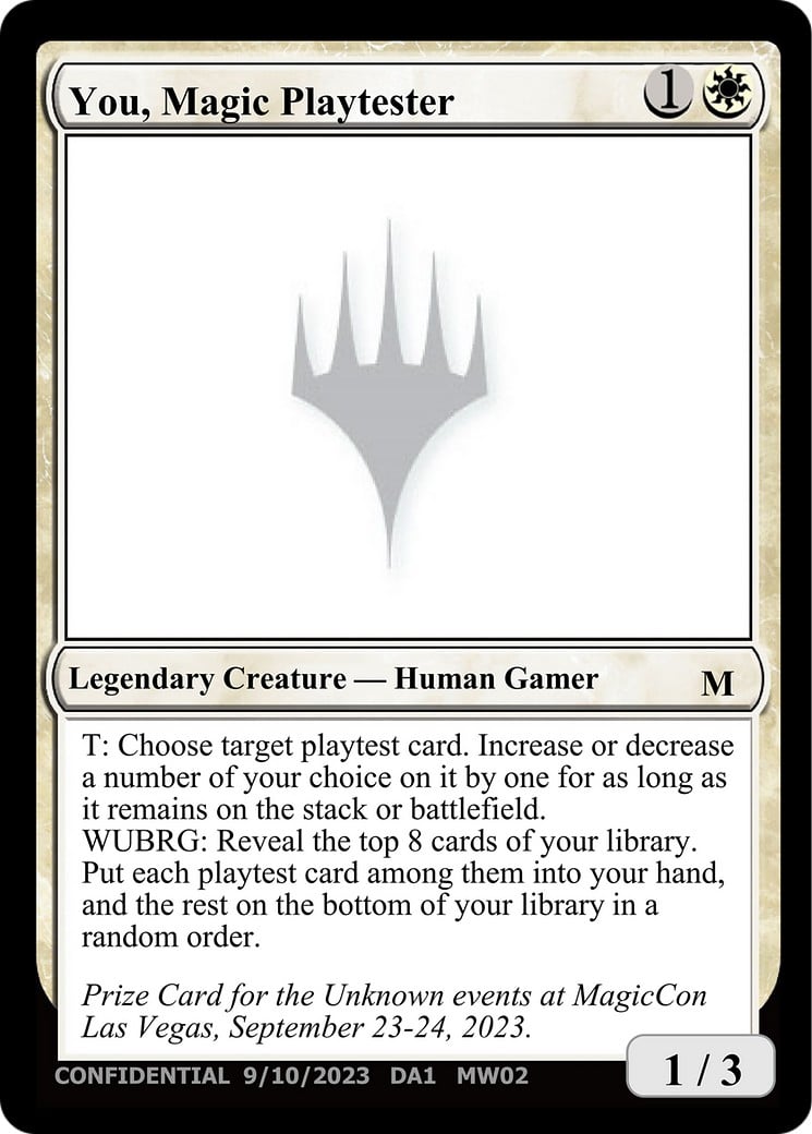 You, Magic Playtester - Image 1
