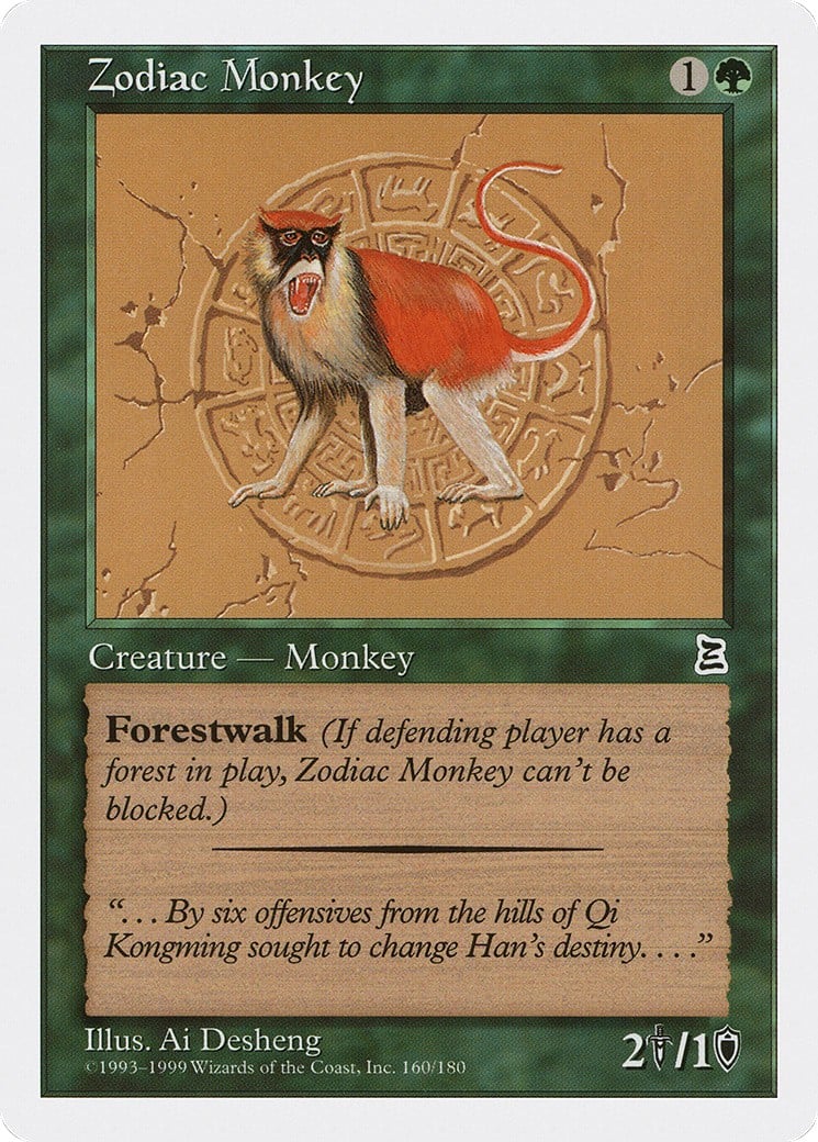 Zodiac Monkey - Image 1
