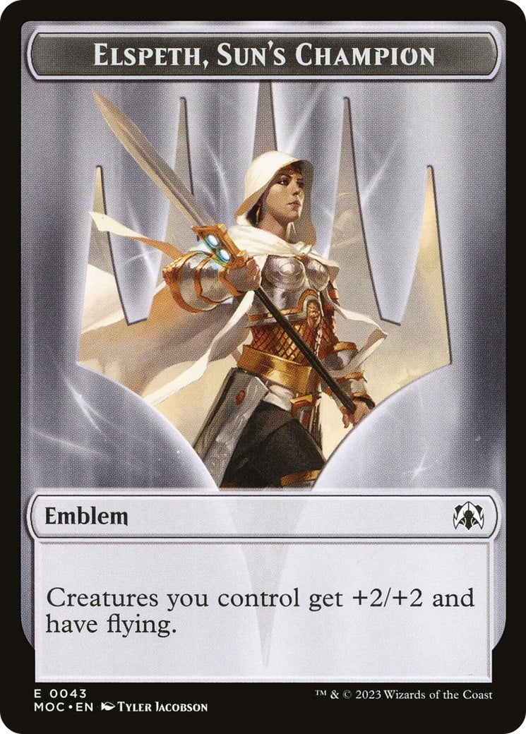 Elspeth, Sun's Champion Emblem - Image 1