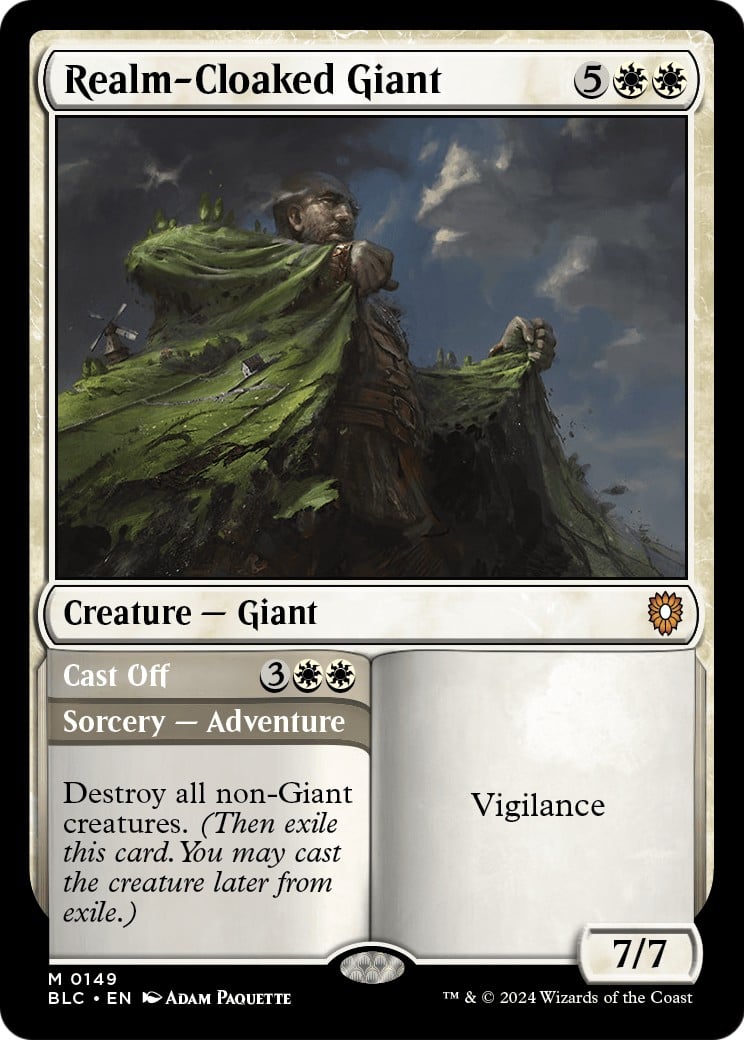 Realm-Cloaked Giant // Cast Off - Image 1