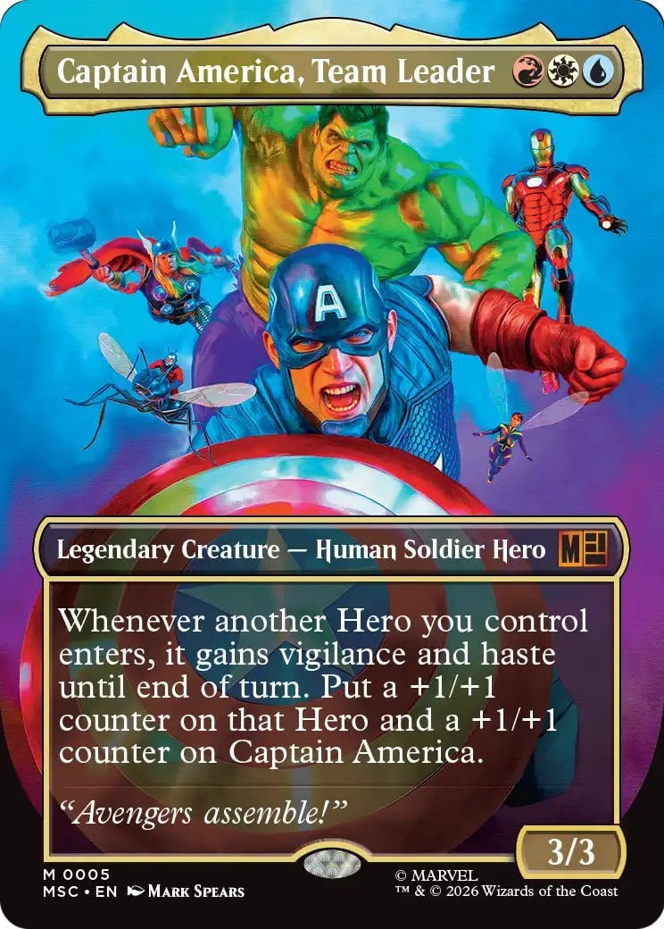 Captain America, Team Leader - Image 1