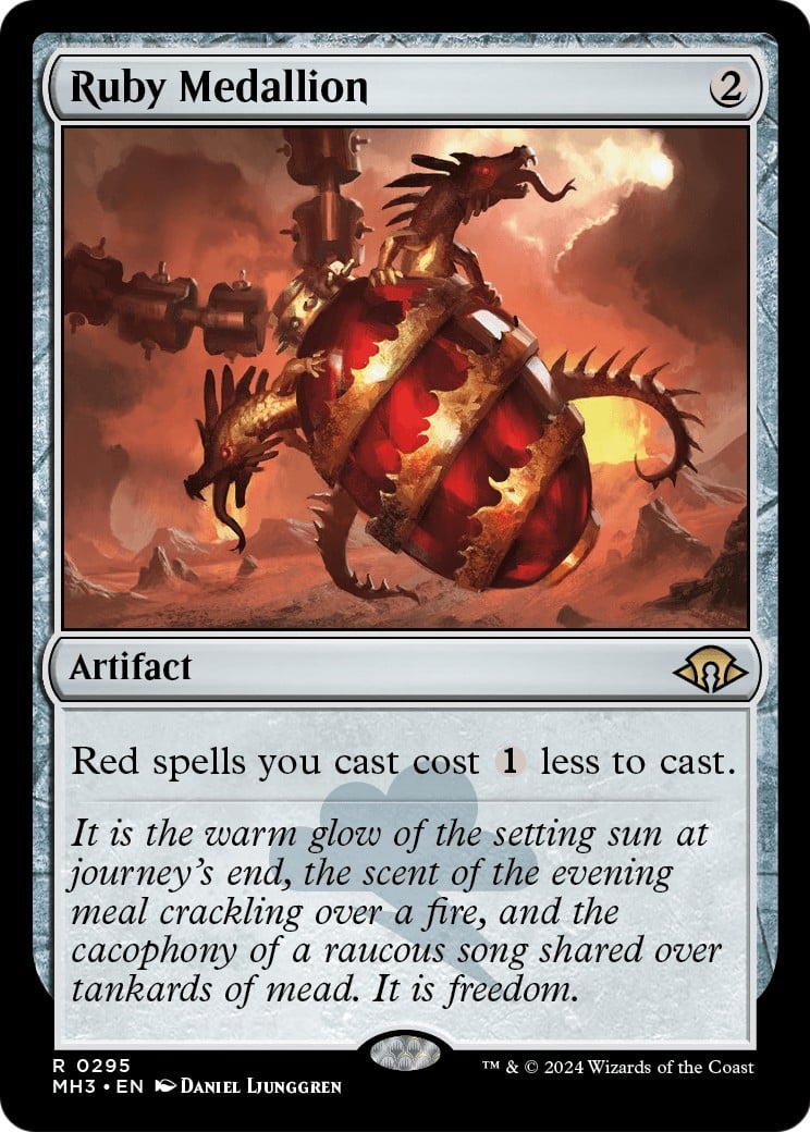 Ruby Medallion - Image 1