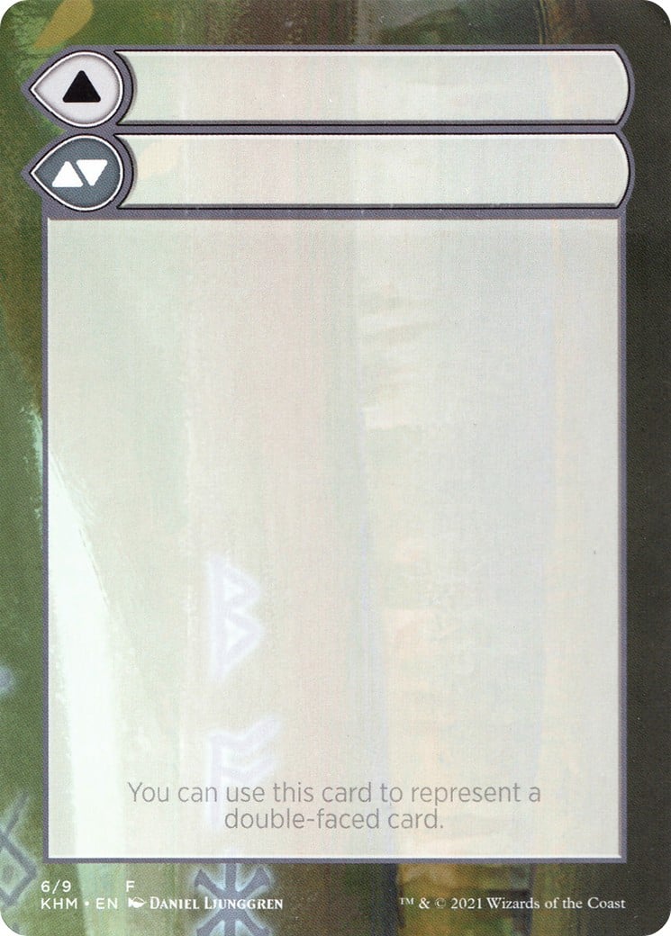 Double-Faced Substitute Card - Image 1