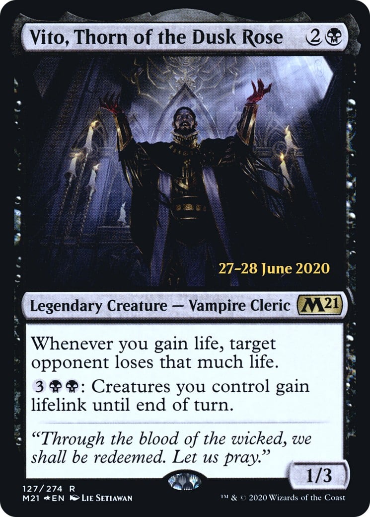 Vito, Thorn of the Dusk Rose - Image 1