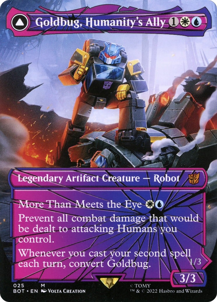 Goldbug, Humanity's Ally // Goldbug, Scrappy Scout - Image 1