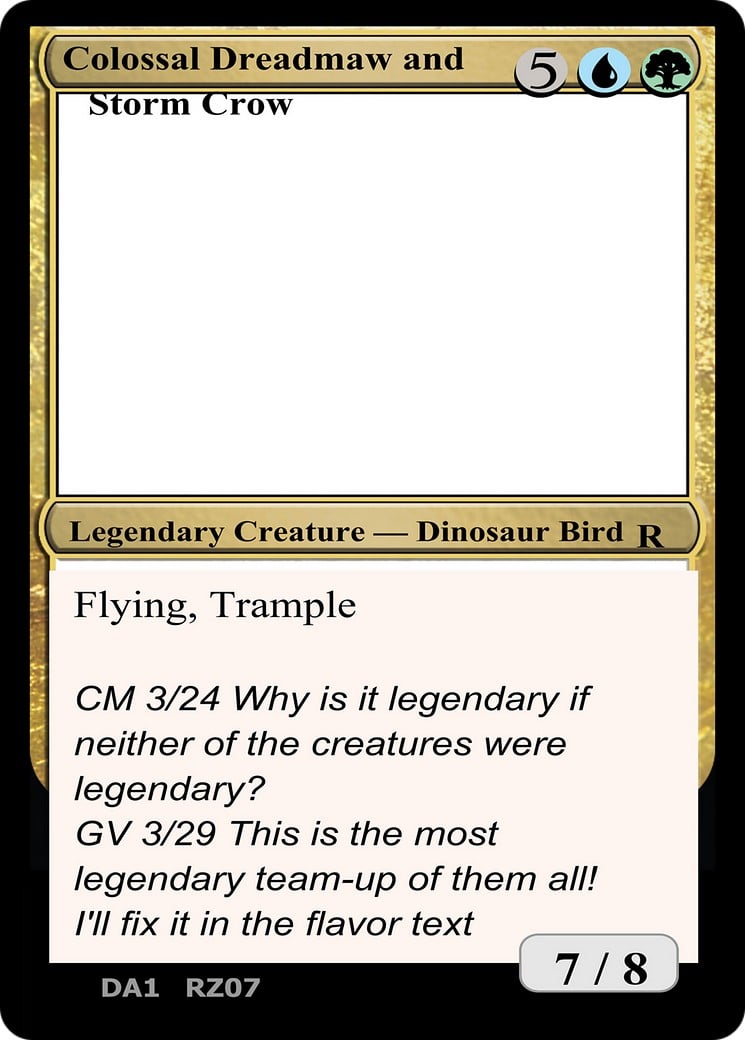 Colossal Dreadmaw and Storm Crow - Image 1