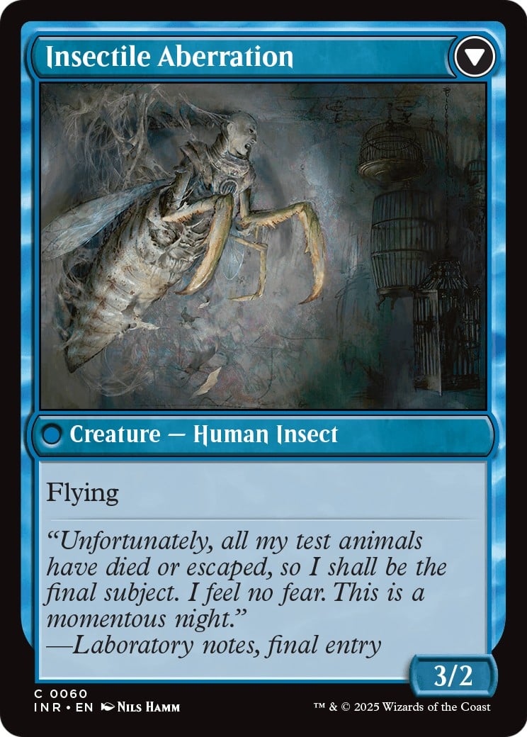 Delver of Secrets // Insectile Aberration thumbnail 2