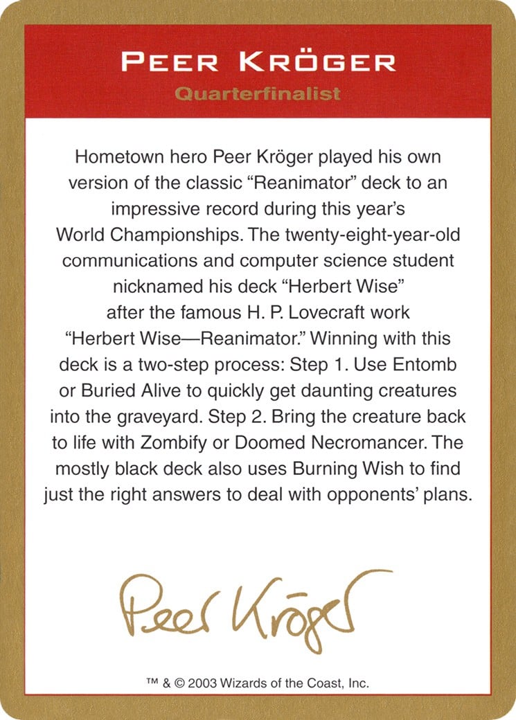 Peer Kröger Bio - Image 1