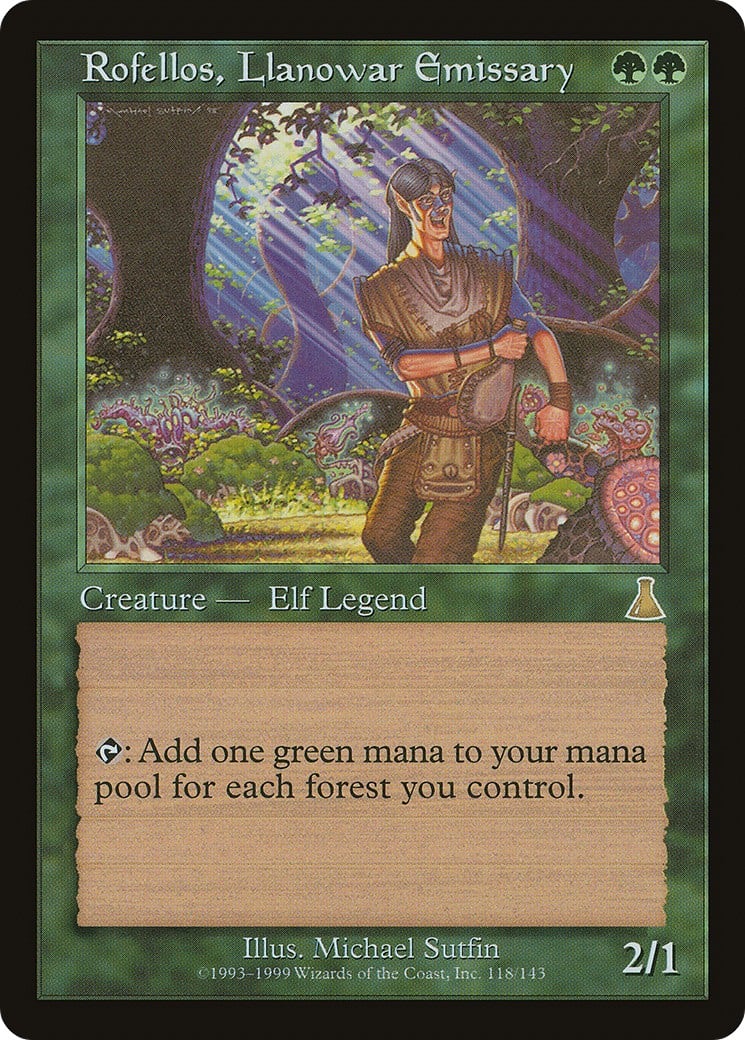 Rofellos, Llanowar Emissary - Image 1