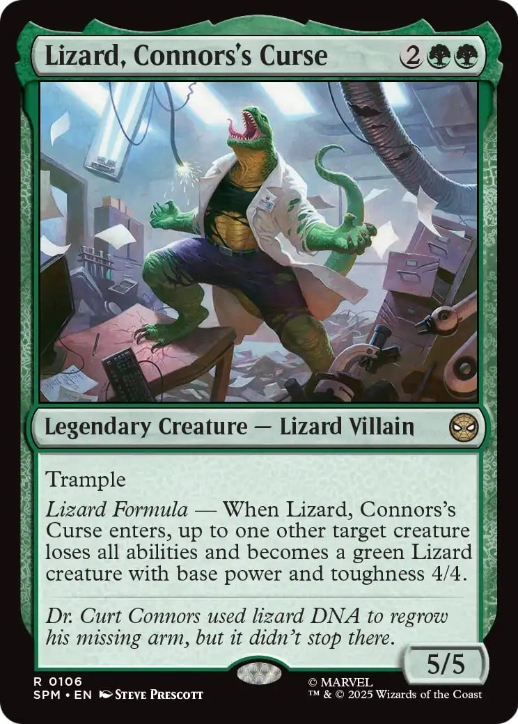 Lizard, Connors's Curse - Image 1